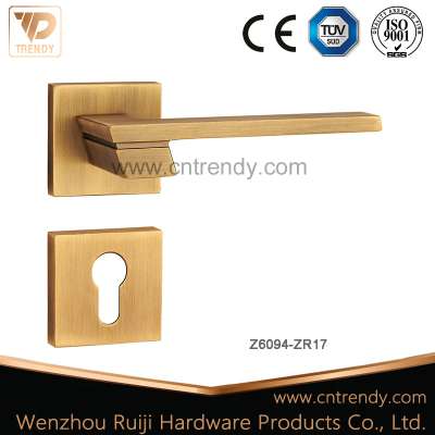 Lever Furniture Handle, Fashion Zinc Alloy Door Handle Lock (Z6094-ZR09)